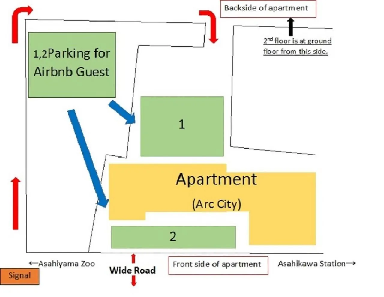 Ark City Asahikawa - Vacation Stay 8525 Апартаменты